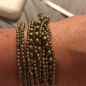 Wrap bracelet.